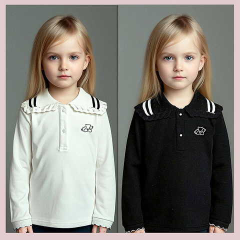 Блуза хлопок д (6-10) 260216-FW672