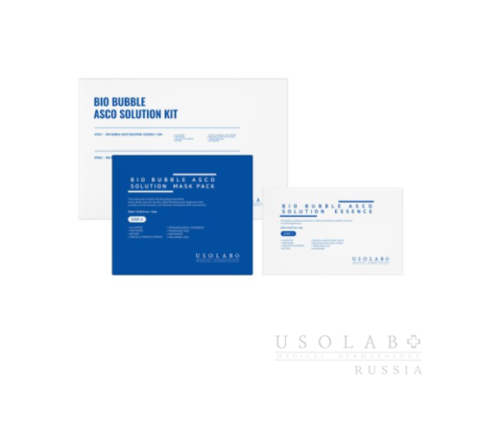 USOLAB Неинвазивная карбокситерапия с транексамовой кислотой, 5 шт | Bio Bubble Asco Solution Kit