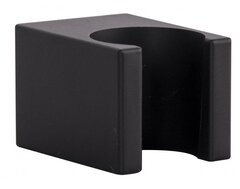 Aquanet AF000-031B AF000-031B Держатель для ручной лейки Aquanet, пластик, черный матовый (261835) фото