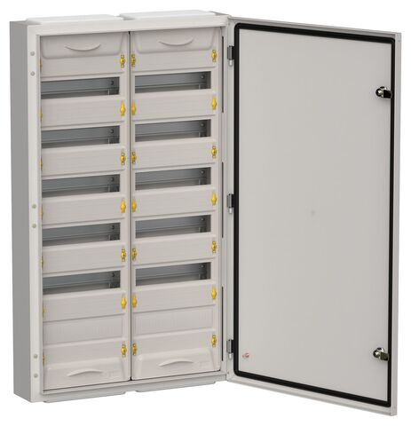 TITAN 5 Корпус мет. ЩРн-144 (2х72) 960х570х140 IP54 сер IEK