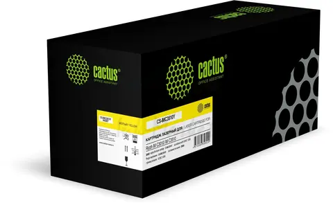Картридж лазерный Cactus CS-IMC3510Y 842507 желтый (28000стр.) для Ricoh IM C3010/ IM C3510