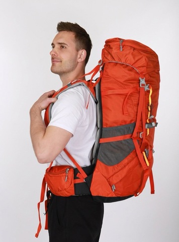 Картинка рюкзак туристический Ai One 8187 orange - 6