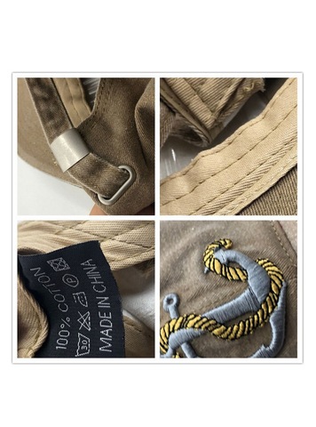 Картинка кепка Skully Wear baseball cap khaki - 6