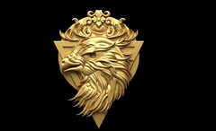 Силиконовый молд Орел№ 1797 мини