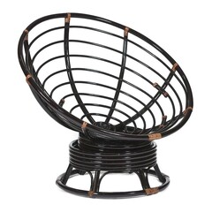 Кресло-качалка Папасан (PAPASAN 23/01 W без подушки (Antique brown (античный черно-коричневый)