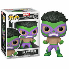 Funko POP Marvel Luchadores Hulk Collectable Toy, Multicolour