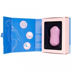 Вакуумный стимулятор клитора с вибрацией  Satisfyer Cotton Candy лиловый