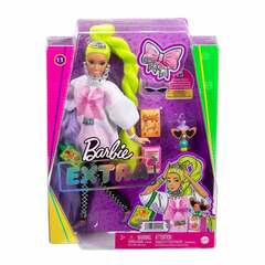 Barbie Extra Neon Saçlı Kukla HDJ44