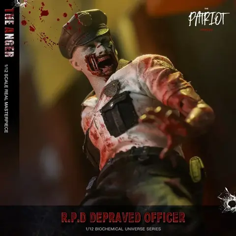 Фигурка Офицер полиции Anger масштаб 1/12 Resident Evil