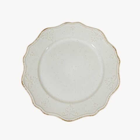 Тарелка плоская 27см Дымов Керамика Мотив Солнце