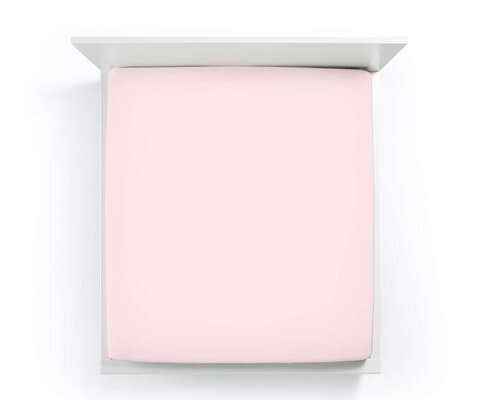 Простыня на резинке 180x200-200x220 Formesse Bella Donna Jersey 0566 rose