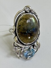 Моника (кольцо из серебра)