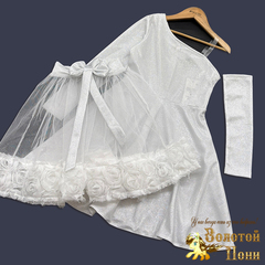 Платье+юбка праздничное д (9-13) 261110-J4002