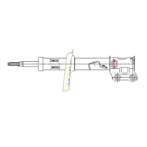 Стойка ГМ. CTR GY1456G (CYKK-467-G)