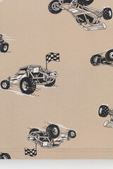 пижама  для мальчика  К 1614/быстрые багги,черный песок