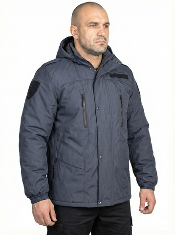 Куртка Полиция нового образца демисезонная удлиненная (рип-стоп на мембране)