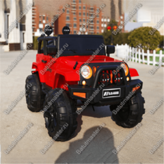Детский электромобиль "Wrangler 218" красный, стандартная комплектация