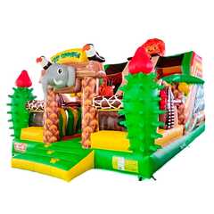 Коммерческий надувной батут «Сафари Ультра 2», 8*5*5 м.