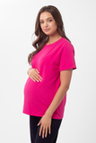 Футболка для беременных 18116 вишня