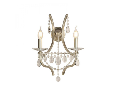 Настенный светильник Newport ROXANA 8632/A silver, М0071667