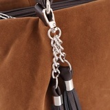 Сумка Саломея 607 эко-замша миндаль