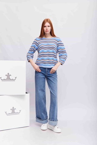 Bianca Джемпер вязаный полосками