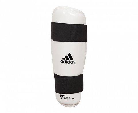 Защита голени для тхэквондо WT Shin Pad Protector белая