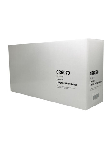 Совместимый картридж С070 для Canon LBP240ser, MF460ser Black 3K чип без счетчика