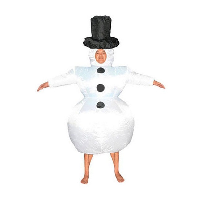 Карнавальный костюм Снеговик взрослый