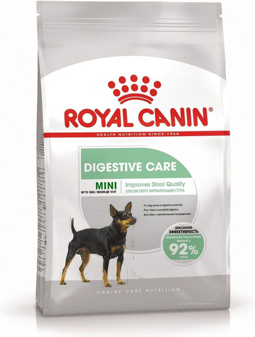 Royal Canin Mini Digestive Care сухой корм для собак мелких пород привередливых в еде 1кг