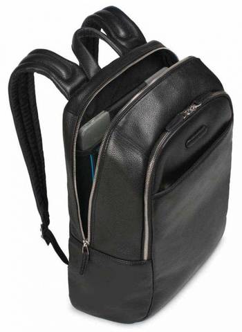 Рюкзак Piquadro Modus, чёрный, кожа натуральная (CA3214MO/N)