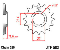 Звезда ведущая JTF583 13