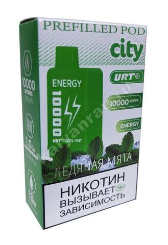 Картридж City Energy Ледяная Мята 10000 затяжек