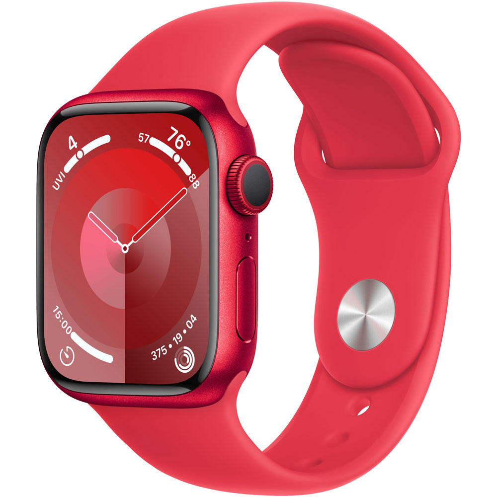 Apple Watch Series 9 GPS 41mm PRODUCT RED Aluminium Case with PRODUCT RED Sport Band 38900.0