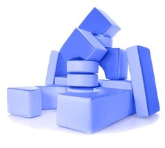 Детский игровой конструктор "Мини-1" 15 эл.