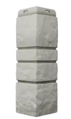 Угол наружный для фасадных панелей Burg, Серебристый