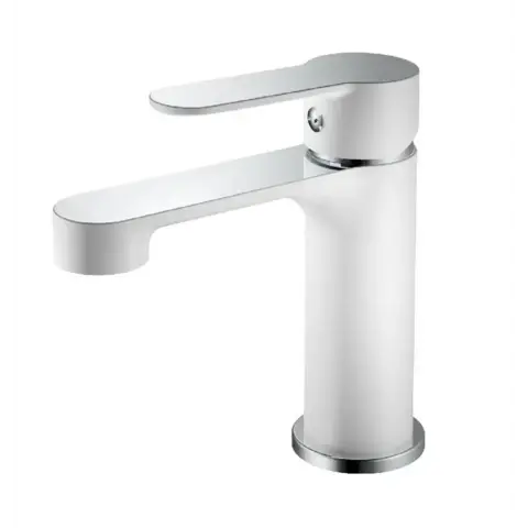 Смеситель для раковины Haiba HB10557-8 белый/хром