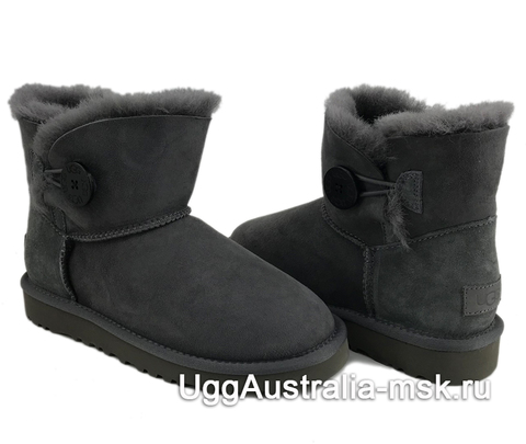 UGG Bailey Button II Mini Grey