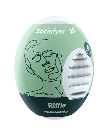 Мастурбатор-яйцо Satisfyer Riffle Mini Masturbator - Satisfyer 4010007