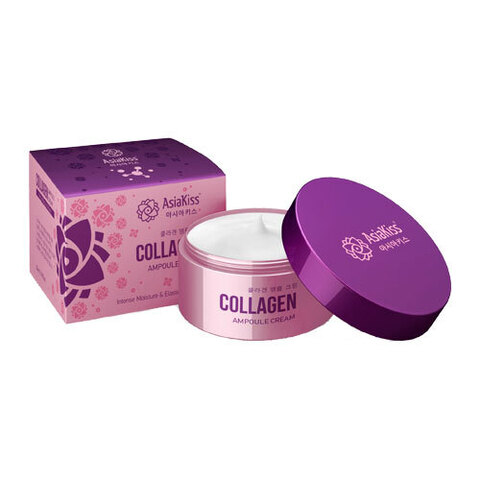 AsiaKiss Collagen Ampoule Cream - Крем ампульный с коллагеном