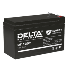 Delta аккумуляторная батарея для ОПС DT 1207 (12 V/7.0 Ah)