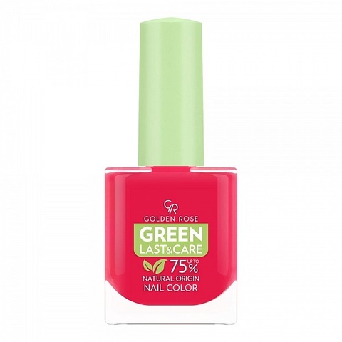 Golden Rose Лак для ногтей GREEN LAST&CARE тон 123   10,2мл