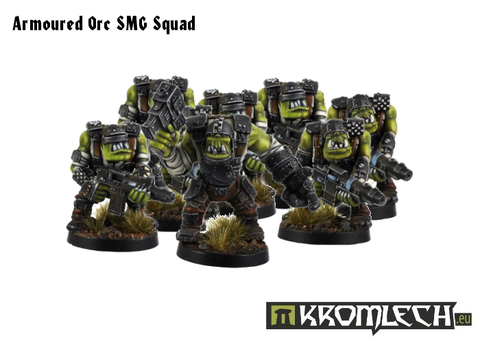Armoured Orc SMG Squad (10)