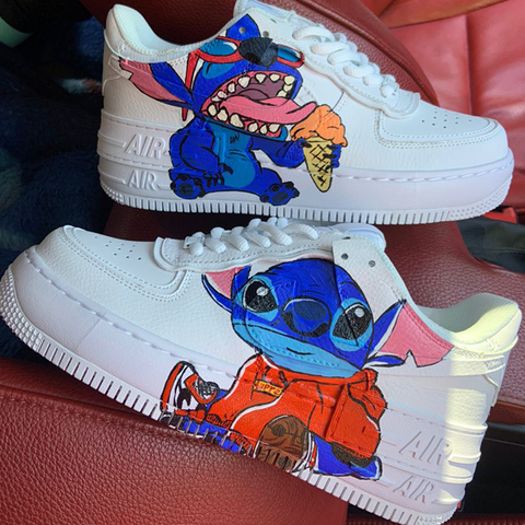 Nike Air Force 1 07 //  Lilo & Stitch