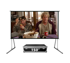Экран Cinema S'OK серии Fast Folder SCPSFF-332x186RE 150'' 16:9 напольный, переносной, полотно White PVC, обратная проекция, черный кейс