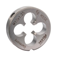 Плашка М10х1,25 DINEN22568 HSSE 6g 30х11мм Volkel 56438