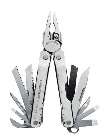 Мультитул Leatherman SuperTool 300, 19 функций, кожаный чехол*
