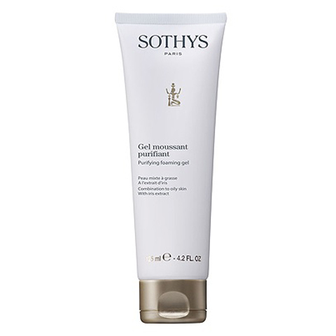 Sothys Cleansers: Гель-мусс для лица очищающий с экстрактами ириса и таволги (Purifying Foaming Gel)