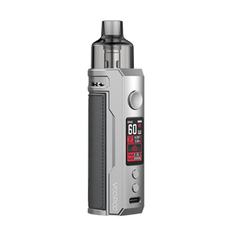 Voopoo Drag S 2500 mah Pod Kit - Silver Dark Grey