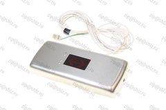 Указатель сегментный двусторонний направления движения кабины со звуковым оповещением, сатинированная (шлифованная) нержавеющая сталь, УЛ11Н22052ТЩУ3, 0601Щ.12.01.600А-09